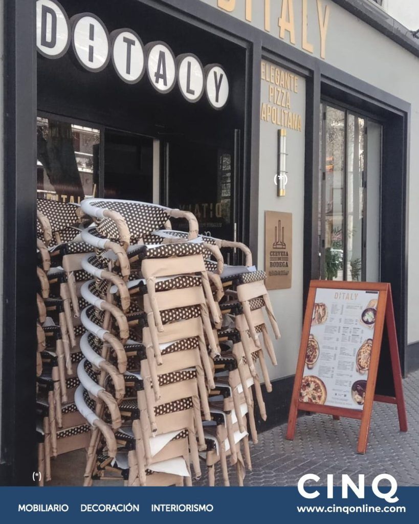 mobiliario de terraza