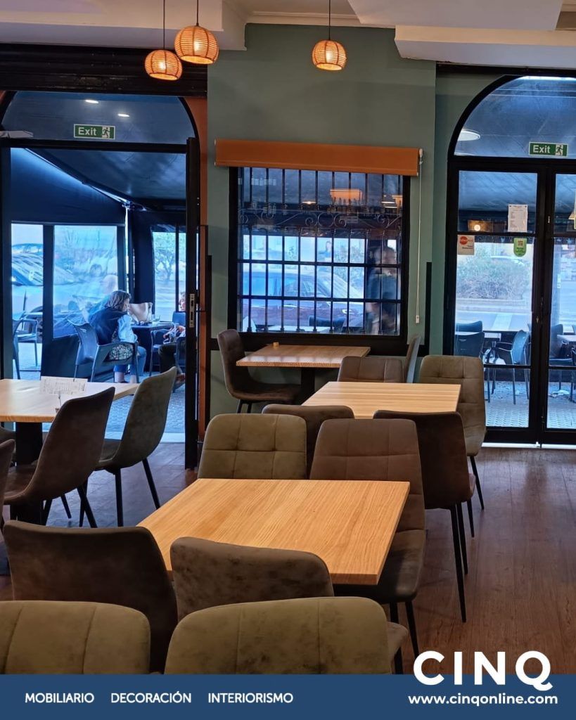 mobiliario de terrazas y restaurantes