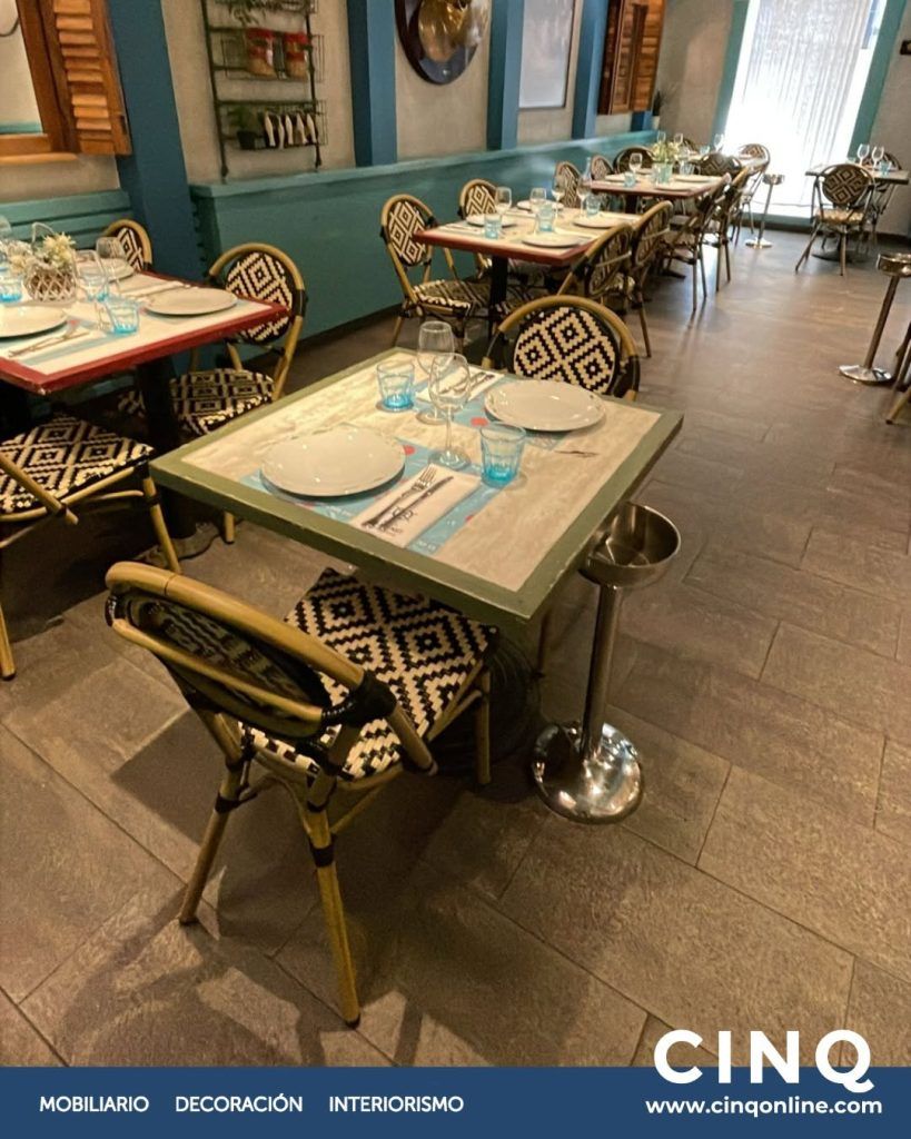 renovar el mobiliario de un restaurante