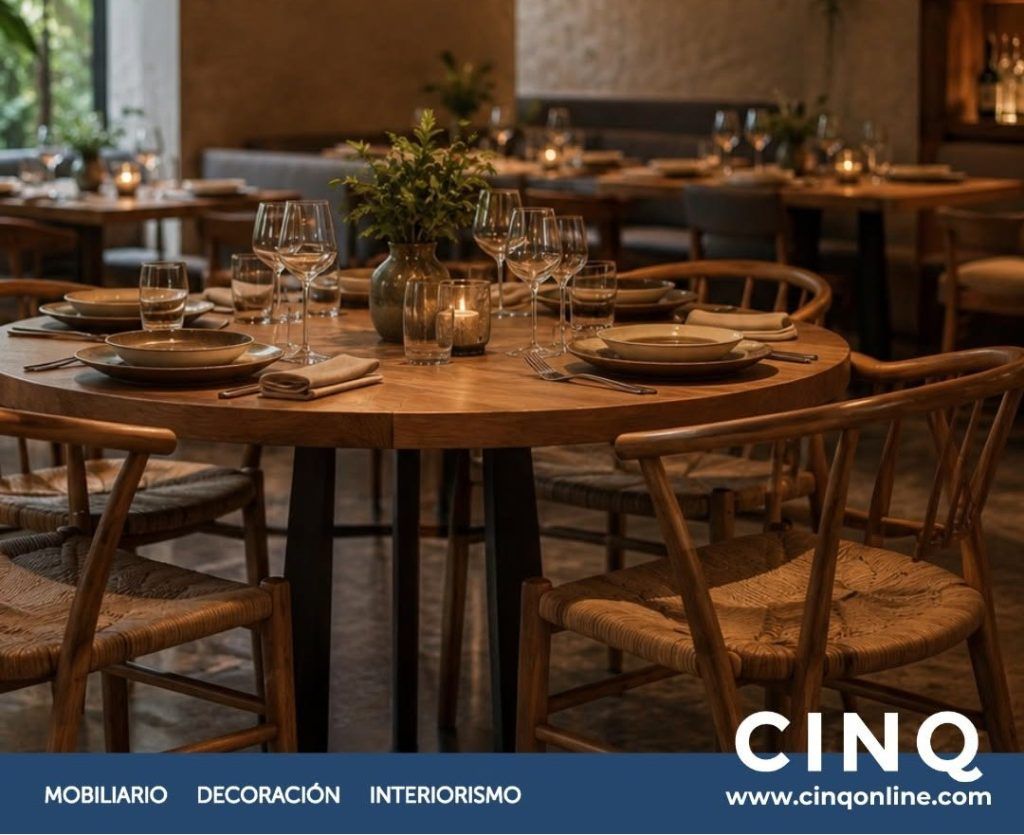 mobiliario para restaurantes